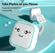 DRUKUŚ MINI DRUKARKA termiczna ORYGINALNA DRUKARKA do zdjęć przenośna