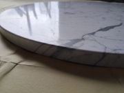 Blat Okrągły Marmurowy 50cm