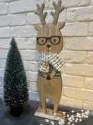 Figurka renifera wysokość ok. 45 cm