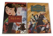 Mulan 1-2 DVD Walt Disney Bajki Dla Dzieci Dubbing Polski Komplet