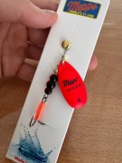 Mepps AGLIA FLUO czerwona nr 4