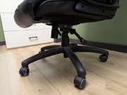 Fotel biurowy skórzany bardzo wygodny 