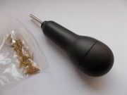 Precyzyjny przyrząd wbijak do wbijania małych gwoździ gwoździarka do modeli