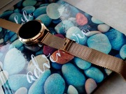 Śliczny, złoty zegarek ! Złota bransoleta / Smartwatch !