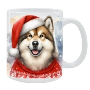 KUBEK Z PSEM Alaskan malamute  - IDEALNY PREZENT, PERSONALIZACJA,24H WYS