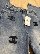 Oryginalne jeansy CHANEL 
