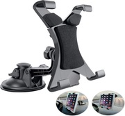 Uchwyt do tabletu samochodowego regulowany - czarny