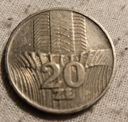 Moneta 20zl z roku 1973
