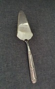 Łopatka do ciasta platerowana stara zdobiona Art Deco vintage 