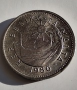 MALTA 5 Cents 1986 okołoMENNICZA