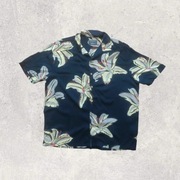 Primark super jakościowo koszula hawajska z wiskozy w kwiatki L męska