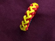 Bransoletka/bransoleta paracord survival 17 cm, ręcznie robiona