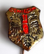 Przypinka Oświęcim Herb Wpinka emalia Przywieszka