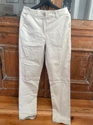 Kappahl spodnie chinosy bawełniane kremowe beżowe klasyka minimalizm