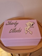 Pudełko z drewna 30 x 20 x 14 cm do dekoracji, decoupage, na zabawki,