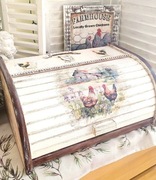 Chlebak drewniany farmhouse 