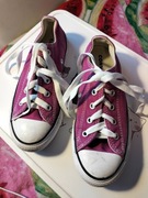 różowe trampki converse all star junior r. 33