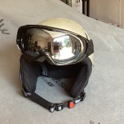 Kask narciarski Alpina 58-61 rozmiar 530gr. Ora somo+gogle