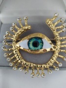 Broszka, magiczne oko