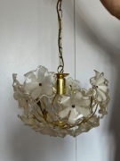Lampa wisząca kwiaty prl loft vintage retro modern