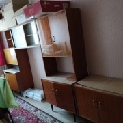 meblościanka PRL-3-częściowa(2 części po 80 cm+środkowa 110 cm)+komoda 80cm