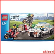 LEGO City INSTRUKCJA + pudełko z zestawu 60042 Pościg policyjny