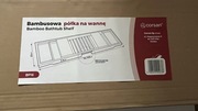 Bambusowa półka na wannę Corsan