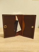 skórzany portfel na karty 