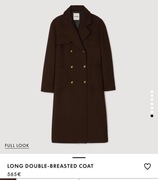 SANDRO damski płaszcz wełniany. Nowy