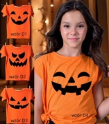 Koszulka na dzień dyni dla chłopca i dziewczynki
