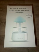 NAWILŻACZ POWIETRZA  LAMPA LED GRZYBEK ROPLE DESZCZU