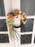 wianek wiosenny wielkanocny 25 cm