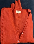 Sweterek r. XL z angorą i wełną