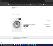 Do sprzedania 2 letnia pralnica Bosh seria 4 kupiona w Holandii