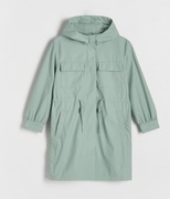 Gumowany płaszcz kurtka wodoodporny nieprzemakalny wiosenny jesienny NOWY