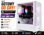 Komputer gamingowy Ryzen 5 GTX 1060 6GB 16GB SSD RGB