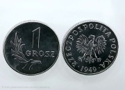 1gr z 1949r Stan 1 z worka monety za 1zł