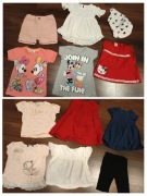 Zestaw dla dziewczynki r. 74-80