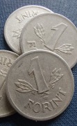 Moneta Węgry 1 forint 1967