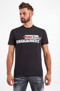 Dsquared2 t-shirt Iconic Logo Tee black roz. L oryginal DSQ2 