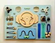 Tablica manipulacyjna sensoryczna Montessori