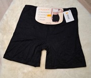 Majtki z nogawkami bokserki damskie czarne Modal XL/XXL