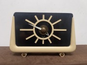 Jubiler Art Deco Polski Zegar Mechaniczny z Prl