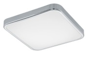 EGLO Plafon biały srebrny Manilva 2 32923 LED 11W 3000K 29 cm
