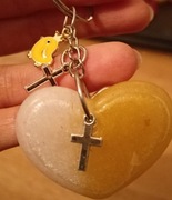 Ręcznie robiony elegancki brelok