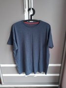Granatowy męski t-shirt koszulka z krótkim rękawem rozmiar L Primark 