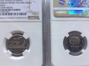 2000 ZŁ Próba NIKIEL OLIMPIADA LAKE PLACID - ZNICZ 1980 NGC PF68 PIĘKNA