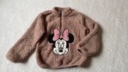 Bluza Polar myszka minnie ciepły narty brązowy 134 9l