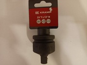 Redukcja nasadek udarowych, 3/4" x 1/2” KRAMP 