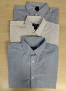 Pakiet koszul damskich długi rękaw H&M slim fit 3 sztuki S/36